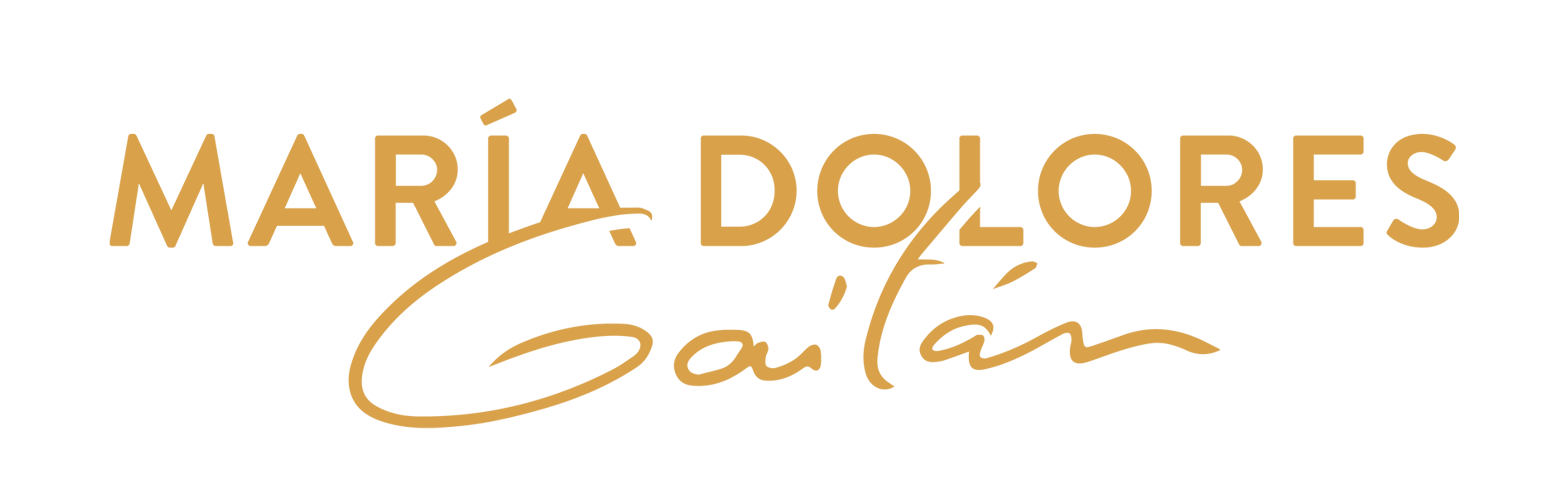 Logotipo María Dolores Gaitán