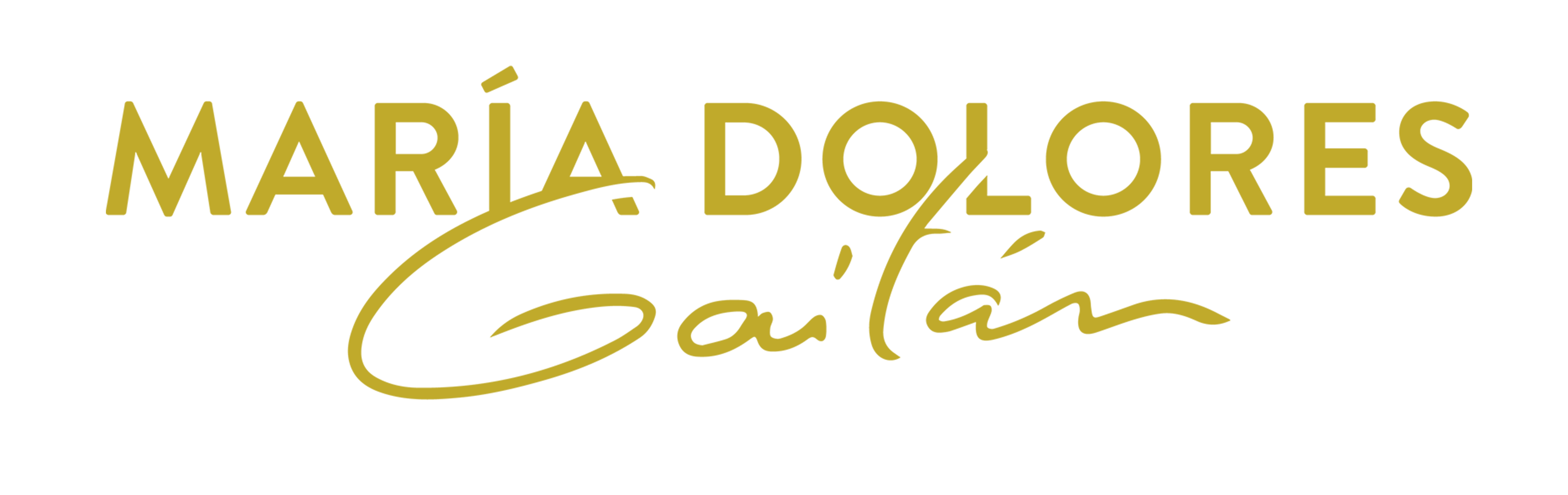 Logotipo María Dolores Gaitán